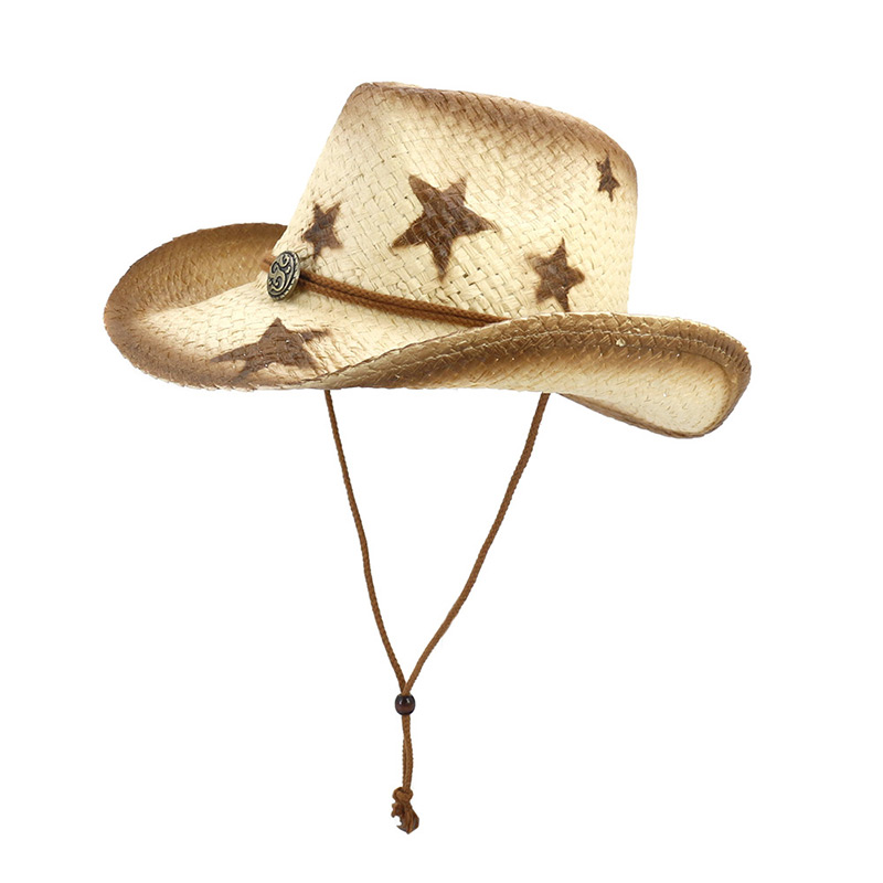 ດາວພິມ Cowboy Straw Hat